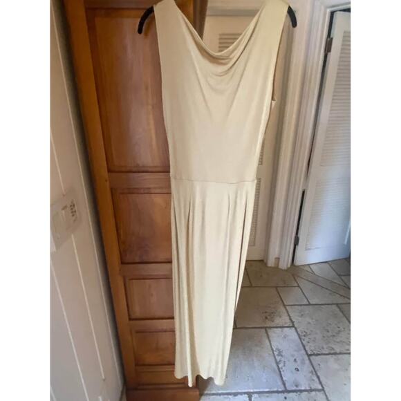 Norma Kamali Gold Gown/Dress size 6 - Picture 5 of 6